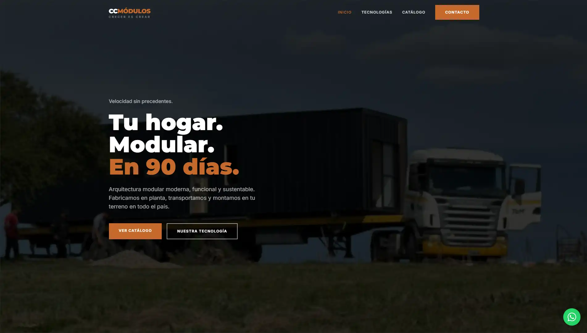 CC Módulos – sitio web