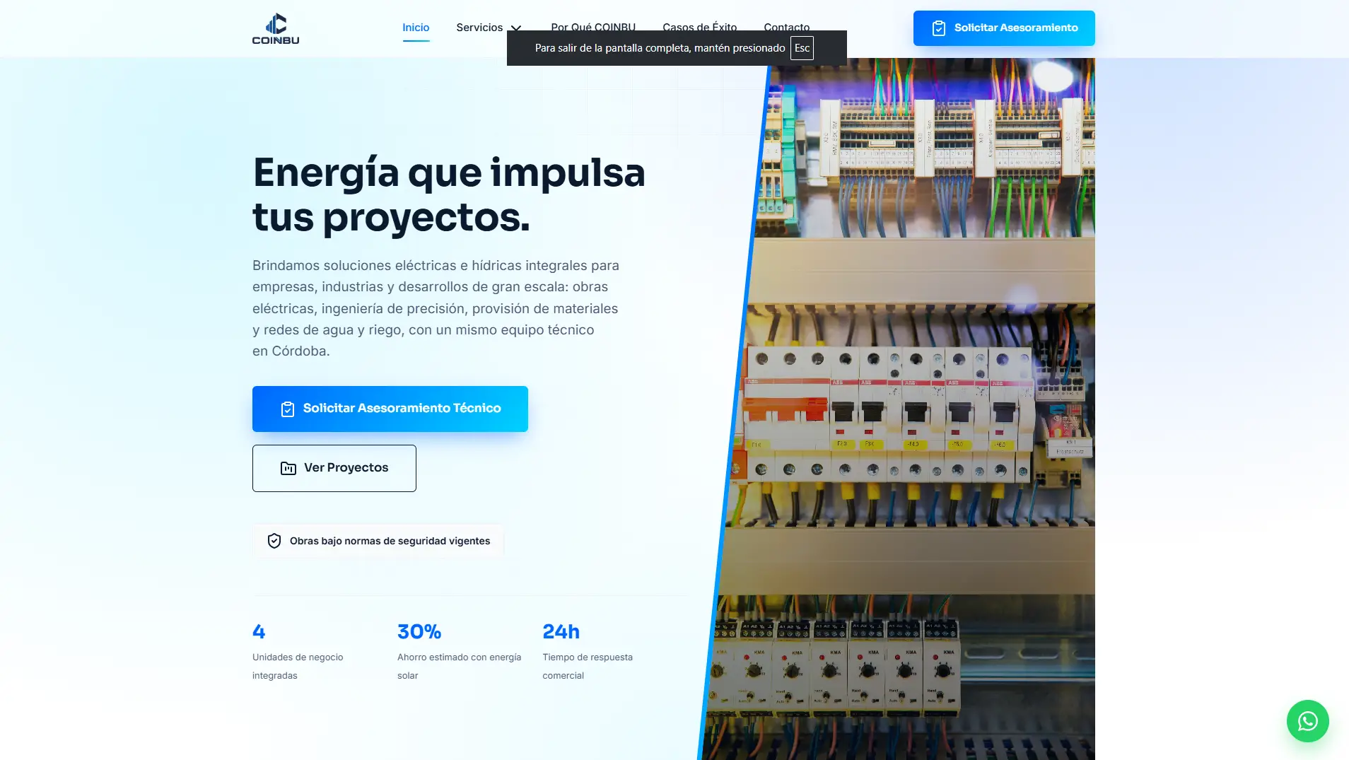 COINBU – sitio web